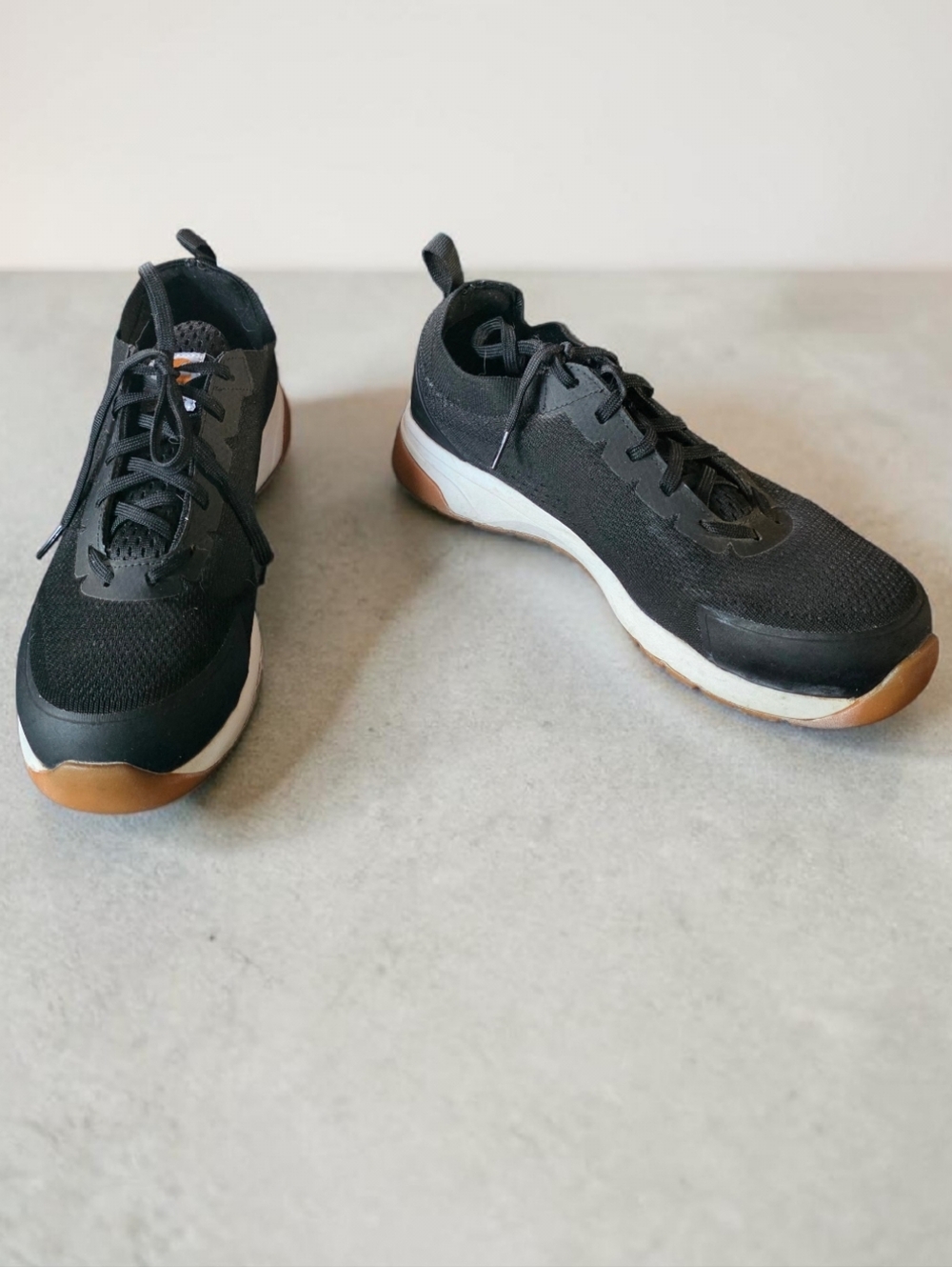 EUC CARHARTT FORCE (9.5M) Men's Nano Toe Black Safety Sneaker Boot FA3471-M